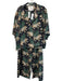Printfresh Size XL Black & Multi 100% Cotton Nonstretch Leopard Long Pajamas Black & Multi / XL