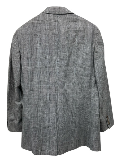 Paul Smith Gray & Black Plaid 2 Button Men's Suit est 38