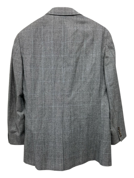 Paul Smith Gray & Black Plaid 2 Button Men's Suit est 38