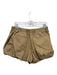 Sea New York Size 10 Tan Cotton Blend Khaki Pearls Bubble Hem Shorts Tan / 10