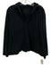 Frank & Eileen Size Medium Navy Blue Cotton Long Sleeve Collar Top Navy Blue / Medium