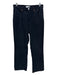 RE/DONE Size 28 Black Cotton Blend High Rise Corduroy Straight Leg Pockets Pants Black / 28