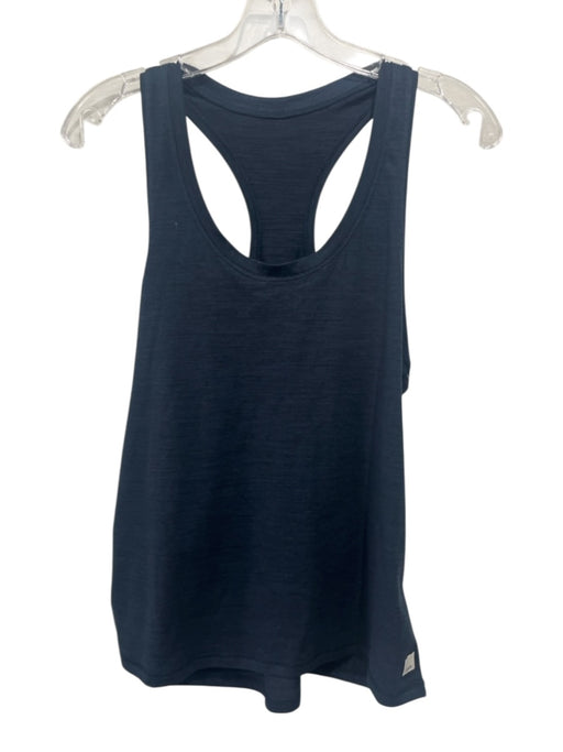 Vuori Size Est M Dark Blue Missing Fabric Tag Heathered Racerback Athletic Top Dark Blue / Est M