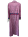 Oliphant Size M Pink, Purple & Multi Cotton Abstract Print Long Sleeve Dress Pink, Purple & Multi / M