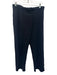 Frank & Eileen Size S Navy Cotton Drawstring Waist Side Stripe Raw Edge Pants Navy / S