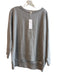 Eileen Fisher Size XS Gray Cotton Round Neck longline Speckled Top Gray / XS