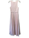 Azazie Size Est 6 Light Pink Polyester Sleeveless Accordion Pleat Gown Light Pink / Est 6