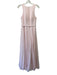 Azazie Size Est 6 Light Pink Polyester Sleeveless Accordion Pleat Gown Light Pink / Est 6
