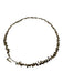 Gianvito Rossi Gold Tone Metal Coin Chain Long Lobster Clasp Necklace Gold Tone