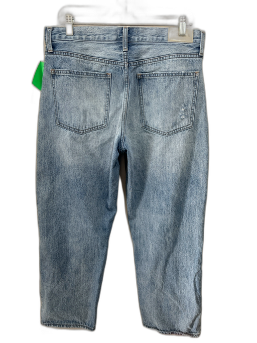 Pistola Size 30 Light Wash Cotton Denim High Rise Whiskering Faded Jeans Light Wash / 30
