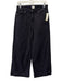 Ann Mashburn Size 28 Black Cotton Blend Denim High Waist Button & Zip Fly Jeans Black / 28