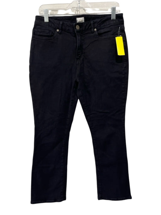 Ann Mashburn Size 29 Black Cotton Blend Denim Button & Zip Fly Jeans Black / 29