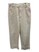 Mother Superior Size 29 Cream White Cotton Denim High Rise Straight Leg Jeans Cream White / 29