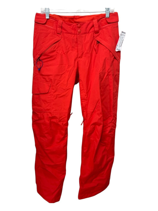 The North Face Size M Red Synthetic Solid Skiing Men's Pants Red / M