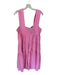 By Anthropologie Size XL Pink Cotton Sleeveless Eyelet Circles Dress Pink / XL
