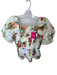 Buddy Love Size S Green & Red Polyester Checkered Flowers Cropped Skirt Set Green & Red / S