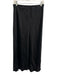 Reformation Size 8 Black Silk Elastic Waistband Satin A Line Maxi Skirt Black / 8