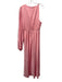 Significant Other Size 8 Pink Viscose Blend One Sleeve Drape Detail Dress Pink / 8