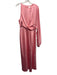 Significant Other Size 8 Pink Viscose Blend One Sleeve Drape Detail Dress Pink / 8