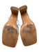 Alias Mae Shoe Size 39 Beige Leather Upper Strappy Ankle Wrap Thong Sandals Beige / 39
