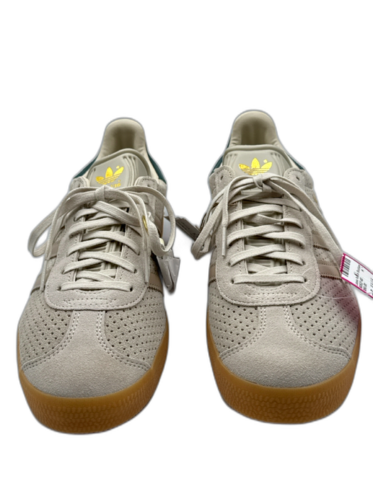 Adidas Shoe Size 9.5 NWT Beige & Tan Print Suede Low Top Men's Shoes Beige & Tan Print / 9.5
