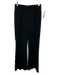 Spanx Size S Black Rayon Blend Stitch Detail Wide Leg Pants Black / S