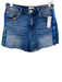 Hudson Size 27 Mid Wash Cotton Blend Side color block Button & Zip Front Shorts Mid Wash / 27