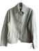 Vince Size 6 Light Green Cotton Front Button Pockets Lined Jacket Light Green / 6