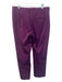 Etro Size 48 Purple Cotton Blend Side Pockets Mid Rise Straight Leg Pants Purple / 48
