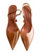 Amina Muaddi Shoe Size 39.5 nude PVC Slingbacks Pump Wineglass Heel Shoes nude / 39.5