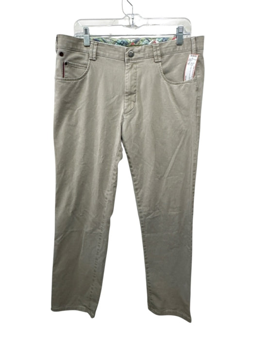 Meyer Size 52 Tan Cotton Solid Khakis Men's Pants Tan / 52