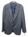 Sartoria Condotti Made in Italy Gray & Brown Wool Plaid Patch Pocket Blazer Gray & Brown / 52