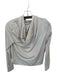 Vuori Size XS Light Gray Recycled Polyester Blend Hood Long Sleeve Athletic Top Light Gray / XS