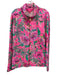 Lilly Pulitzer Size XXL Pink, Green, Purple Cotton & Spandex Long Sleeve Jacket Pink, Green, Purple / XXL