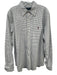Ralph Lauren Size L White & Blue Cotton Plaid Button Down Long Sleeve Shirt White & Blue / L