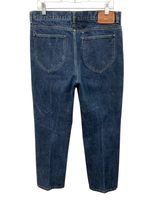 Louis Vuitton Size 33 Medium Wash Cotton Solid Jean Men's Pants Medium Wash / 33