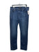 7 For All Mankind Size 33 Dark Wash Cotton Solid Jean Men's Pants Dark Wash / 33
