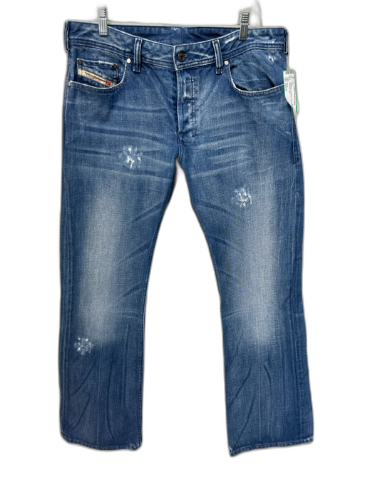 Diesel Size Est 36 Light Wash Cotton Distressed Jean Men's Pants Light Wash / Est 36