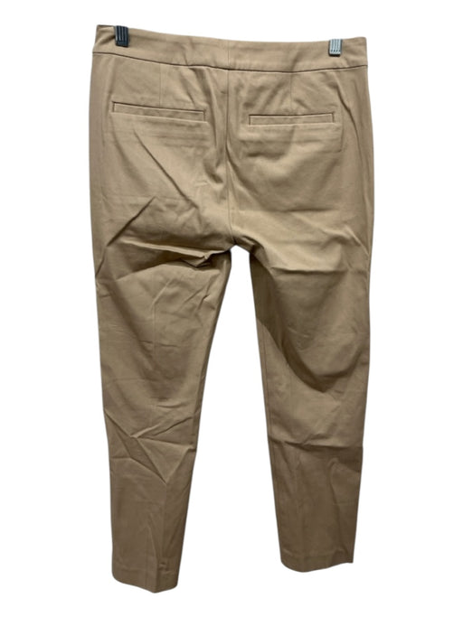 Lauren Ralph Lauren Size 2 Tan Cotton & Viscose Zip Fly Skinny Pockets Pants Tan / 2