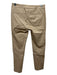 Lauren Ralph Lauren Size 2 Tan Cotton & Viscose Zip Fly Skinny Pockets Pants Tan / 2