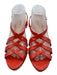 Miu Miu Shoe Size 41 coral Leather Patent Slingback Sandals coral / 41