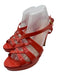 Miu Miu Shoe Size 41 coral Leather Patent Slingback Sandals coral / 41