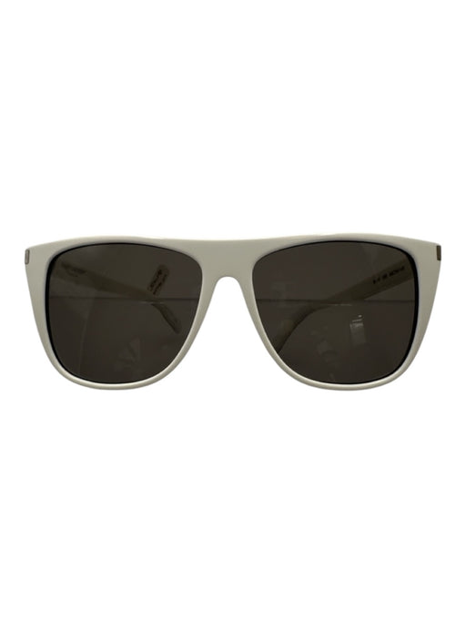 Saint Laurent Black & White Acetate Sunglasses Black & White