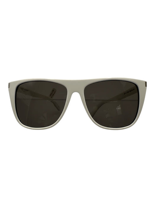 Saint Laurent Black & White Acetate Sunglasses Black & White