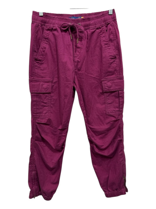 Polo Ralph Lauren Size XS Magenta Cotton Cargo Drawstring Waist Jogger Pants Magenta / XS