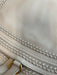 Chloe Peach Leather Top Handle Gold Hardware Braided Detail Bag Peach / Large