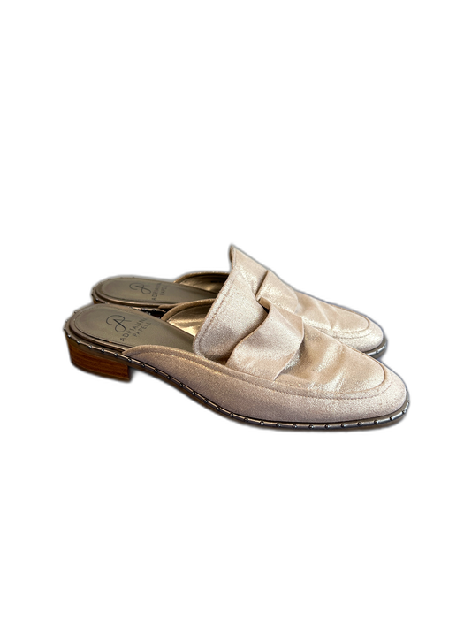 Adrianna Papell Shoe Size 8 Gold & Brown Manmade Material Shimmer Detail Shoes Gold & Brown / 8