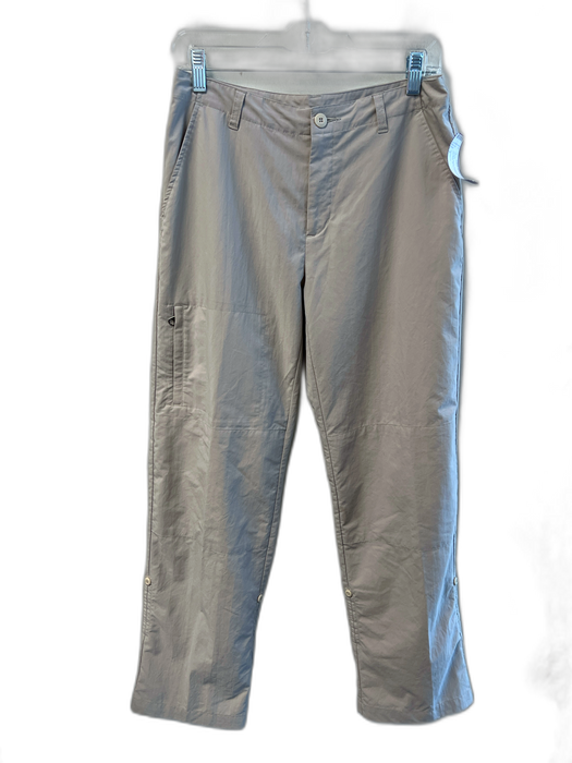 Patagonia Size 6 Khaki & Beige Polyamide & Polyester Mid Rise Zip Fly Pants Khaki & Beige / 6