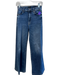 Mother Size 26 Dark Wash High Rise 5 Pocket Wide Leg Zip Fly Jeans Dark Wash / 26