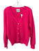 Jumper 1234 Size 2 Neon Pink Missing Fabric Tag Knit V Neck Button Front Sweater Neon Pink / 2